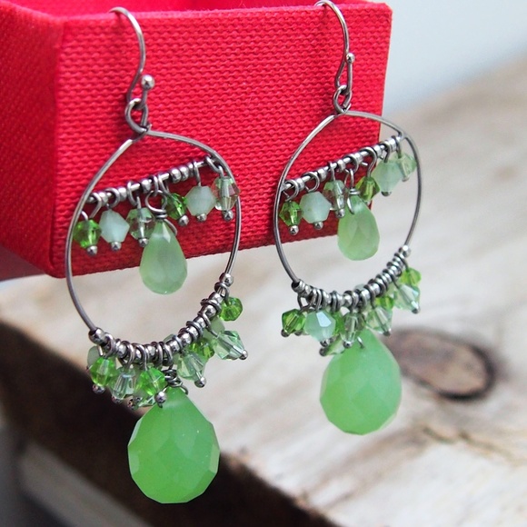 Jewelry - 🏵️HP🏵️Boho Glass Earrings! Mix/Match 2/$10!